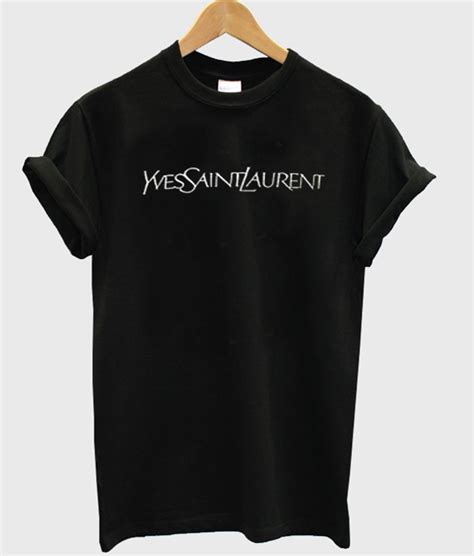 ysl gray t shirt|ysl tee shirts women's.